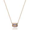 image:imageGin amp Grace 10K Rose Gold Genuine Tanzanite Necklace for Women