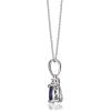 image:imageGin amp Grace 14K White Gold Genuine Tanzanite Pendant with Natural Diamonds for Women Holiday Gifts  Ethically Authentically amp Organically Sourced TrillionCut shaped Tanzanite handcrafted Jewelry Gifts For Her Holiday Season Gifts  Tanzanite Necklace for Women Holiday Gifts