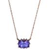 image:imageGin amp Grace 10K Rose Gold Genuine Tanzanite Necklace for Women